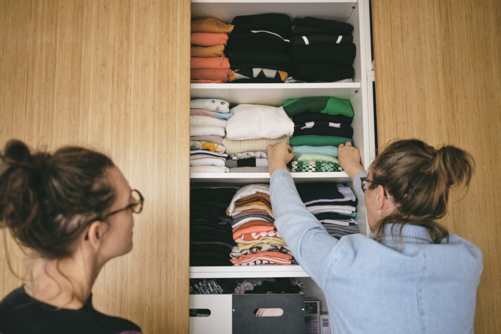 kleding opruimen